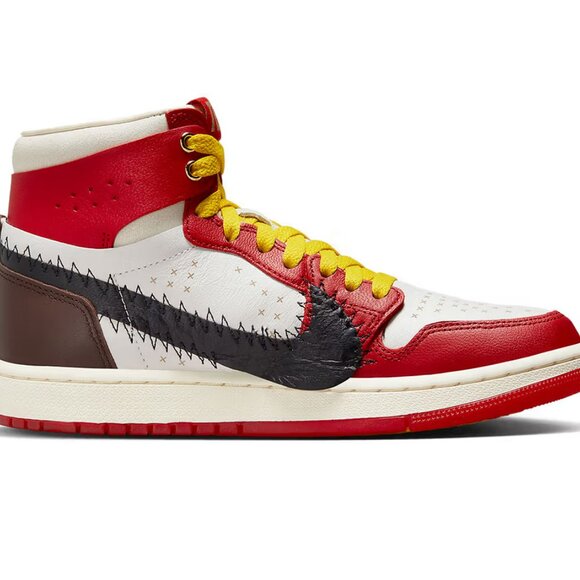 Nike Air Jordan 1 Zoom Comfort 2 x Teyana Taylor Gym Red FJ0604-601 6 US 36.5 EU - Picture 7 of 14